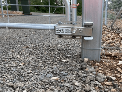 electric gate lock for swing gates